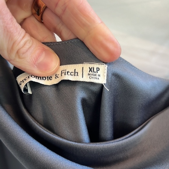 Abercrombie & Fitch Spaghetti Strap Dress - Grey - Picture 3 of 5